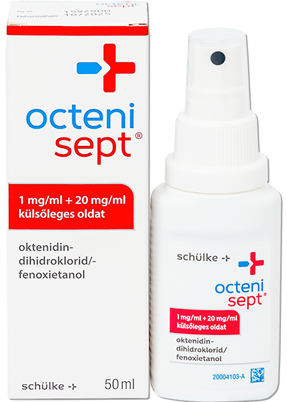 octenisept® 1 mg/ml + 20 m/ml külsőleges oldat